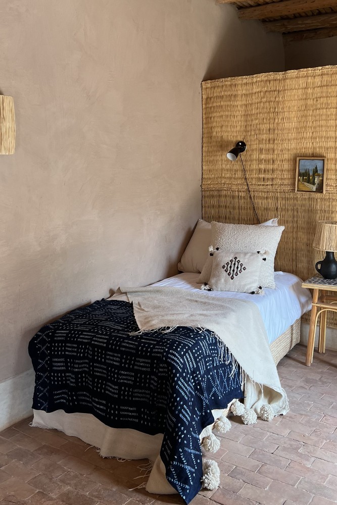 Hand-woven Bogolan fabric dyed with natural elements