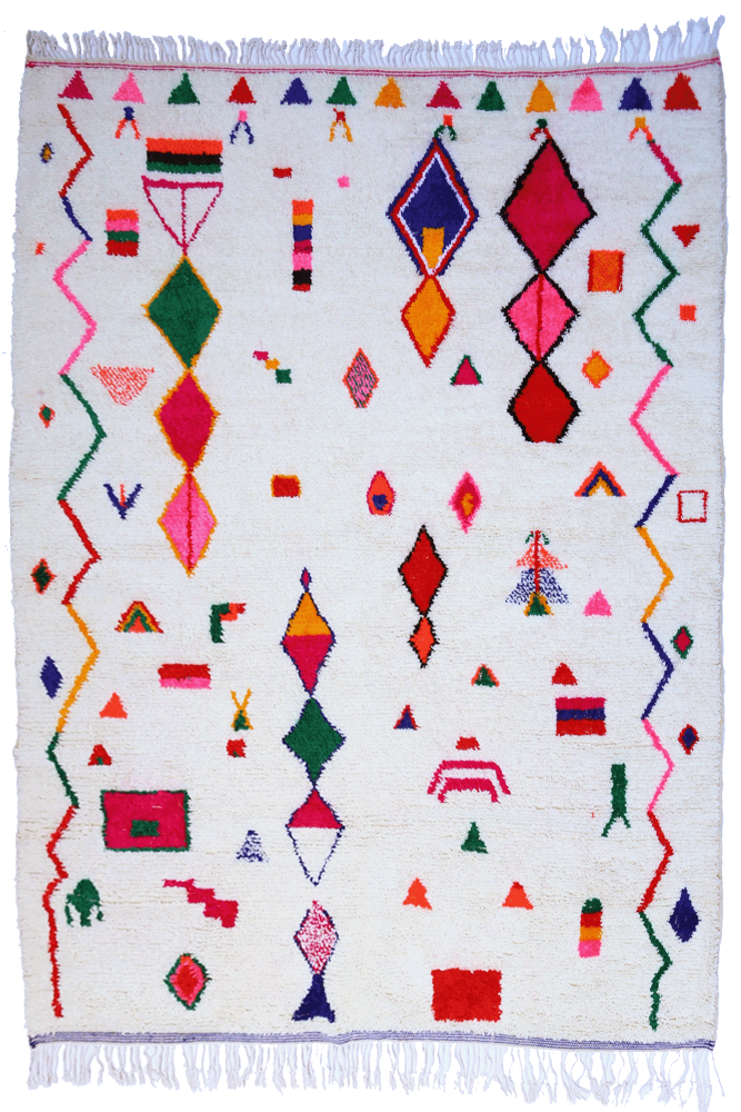 Tapis berbère coloré | 335 x 245cm
