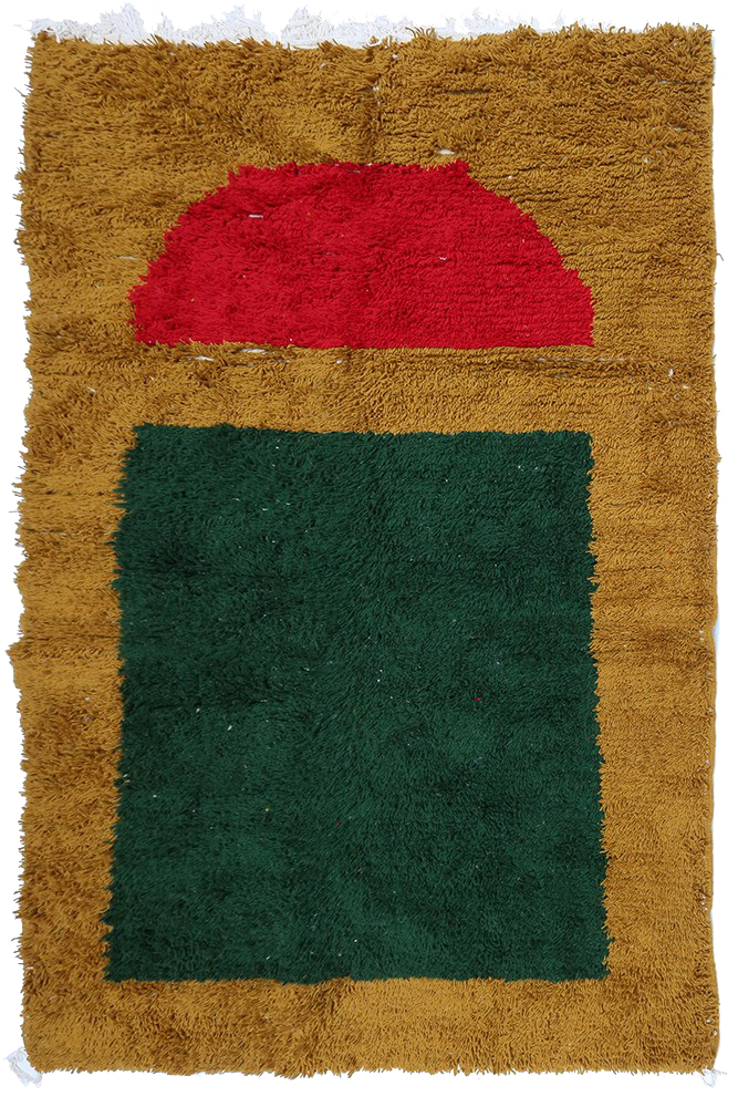 Bunter Berber Teppich | 246 x 152cm