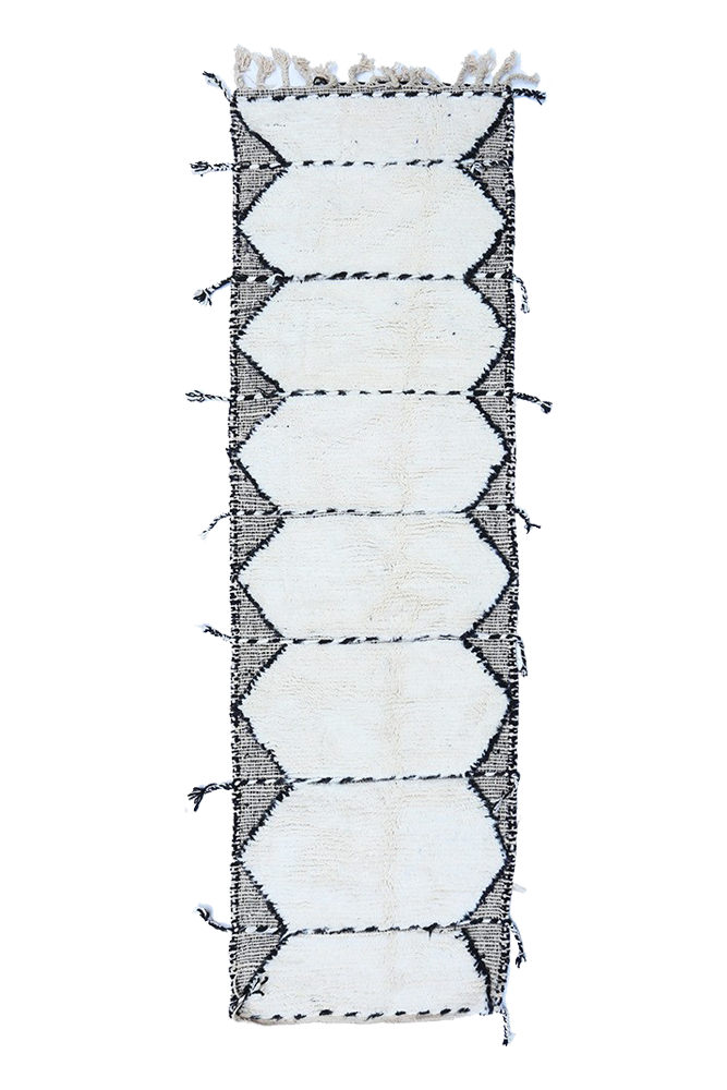Beni Ouarain tapijt gang | 284 x 85cm