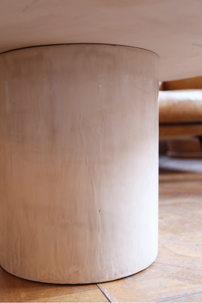 Table basse en ciment