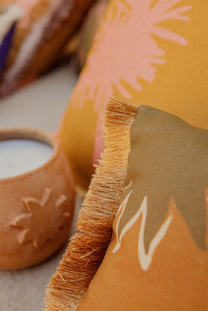 copy ofcopy ofcopy ofYellow cushion cover. M3TISS.