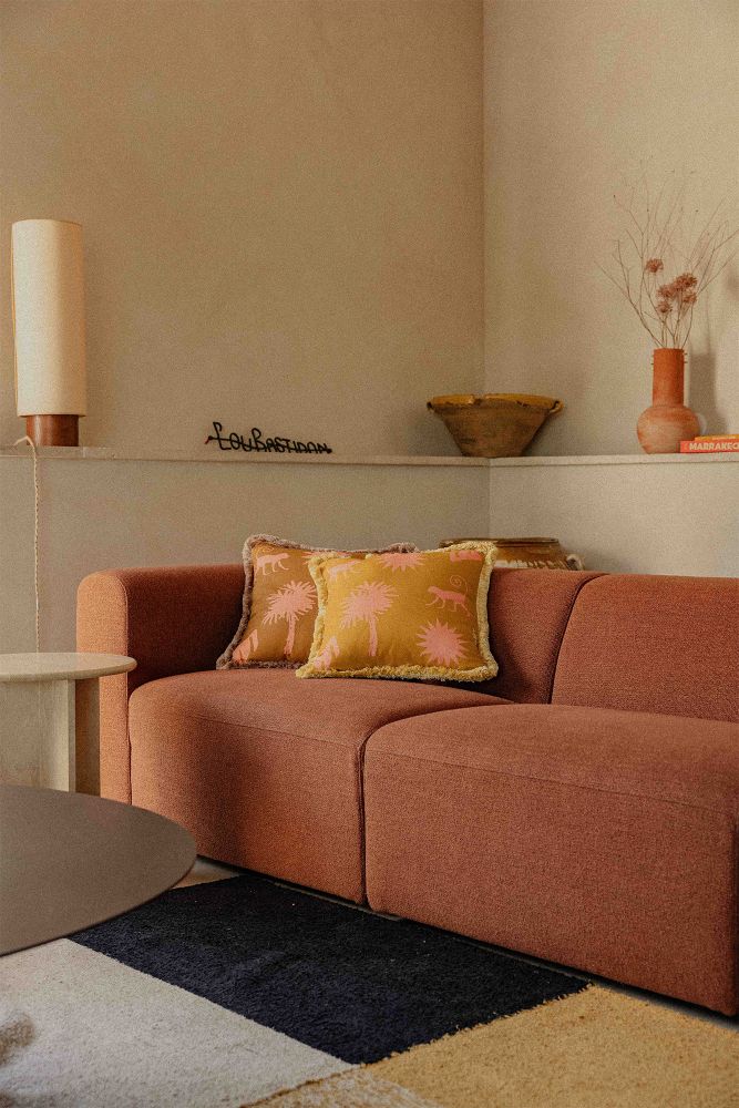 copy ofYellow cushion cover. M3TISS.