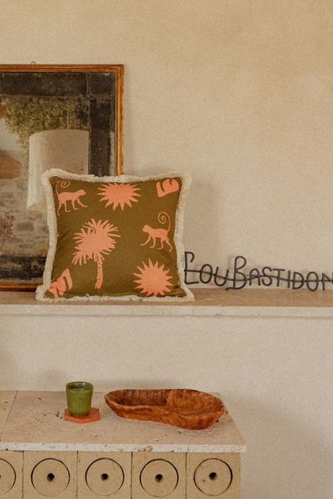 Cushion cover Earth Glow. Azuri Solar Studio.